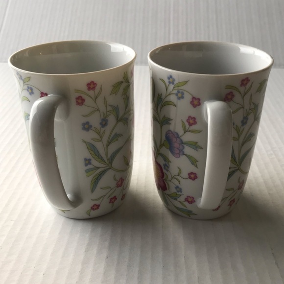 Set Of 2 Vintage “Avignon” Fine China Mugs/Cups By Toscany 8 Oz. - Picture 5 of 10